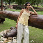 Ferny Trails Top In Yellow - Indika