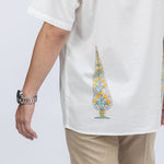 Manicured Gardens Men's Shirt In Yellow - Indika