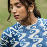 Meadering Streams In Blue Co-ord Set - Indika