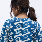 Meadering Streams In Blue Co-ord Set - Indika