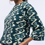 Meadering Streams In Green Co-ord Set - Indika