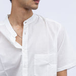 The Horizon Men's Shirt In Blue - Indika