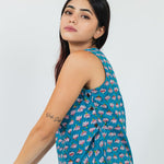 The Indigo Garden Top - Indika