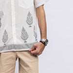 The King's Canopy Men's Shirt In Grey - Indika