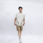 The King's Canopy Men's Shirt In Yellow - Indika