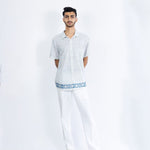 The Valley in Blue Men's Shirt - Indika
