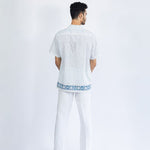 The Valley in Blue Men's Shirt - Indika