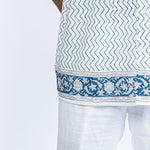 The Valley in Blue Men's Shirt - Indika